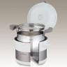 Термокастрюля THERMOS SHUTTLE CHEF KBC-3000 PWH 3л. белый/серебристый 451484